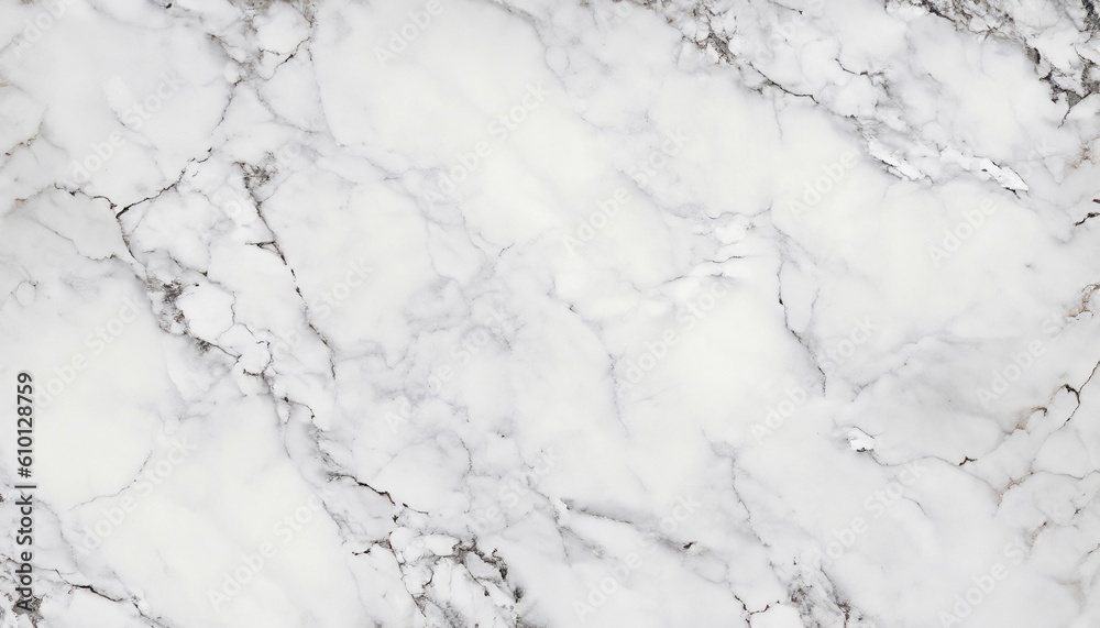 White marble texture, marble background, high resolution marble, Generative AI