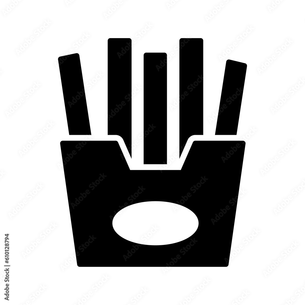 French fries icon PNG