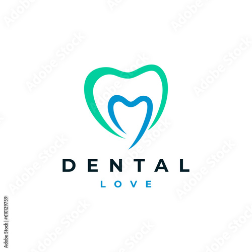 Dental Care Logo Icon Design Template