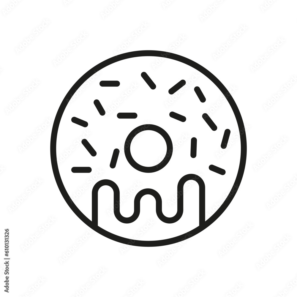 glazed cake with a hole. Donuts icon. Vector illustration. Stock image. glazed cake with a hole. Donuts icon. Vector illustration. Stock image.
