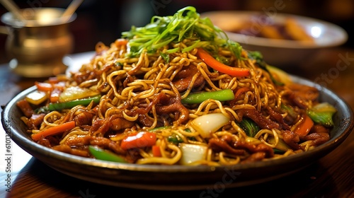Delicious Chow Mein Temptation: A Flavorful Delight