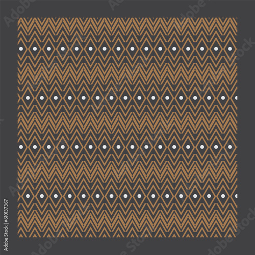 Modern Seamless Textile Fabric Pattern Design Layout.