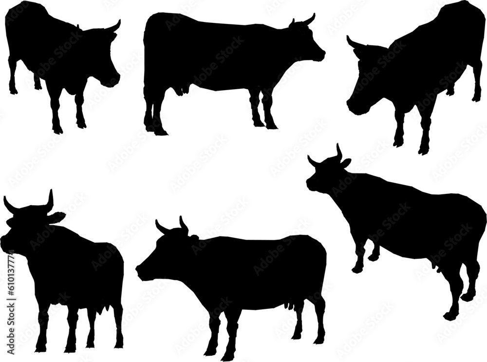 vector-sketch-illustration-of-cartoon-fat-cow-farm-animal-with-lots-of