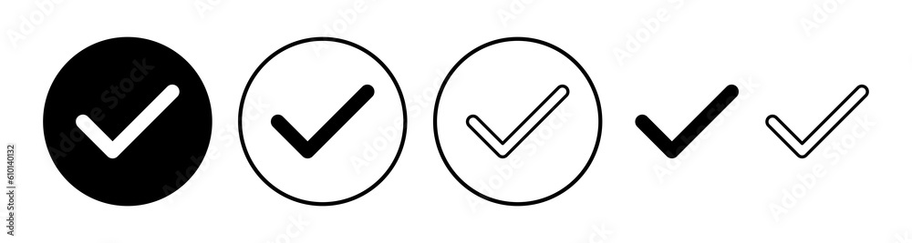 check icon vector. check mark icon. check list button icon. check icon vector. check mark icon. check list button icon.