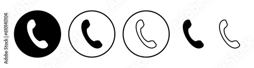 Call icon vector. phone icon vector