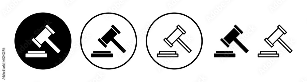 Gavel icon vector. judge gavel icon. auction hammer Gavel icon vector. judge gavel icon. auction hammer