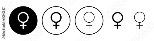 Female icon vector. toilet icon. restroom sign. gender