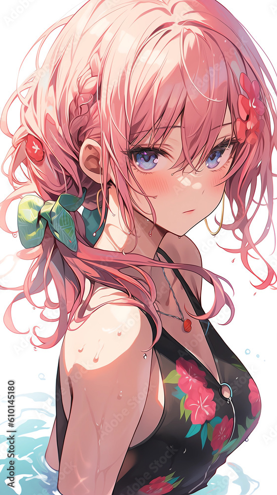 hand drawn anime beautiful girl illustration
hand drawn anime beautiful girl illustration