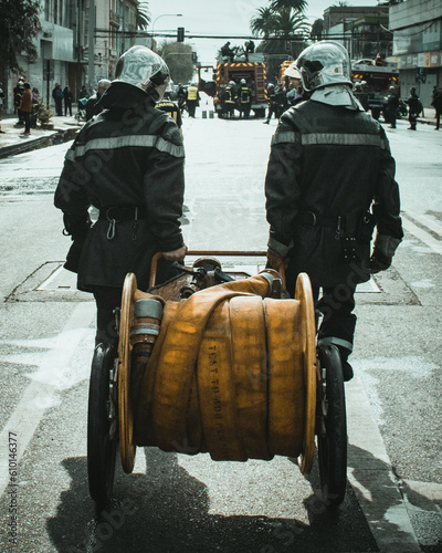 Firefighters going to help