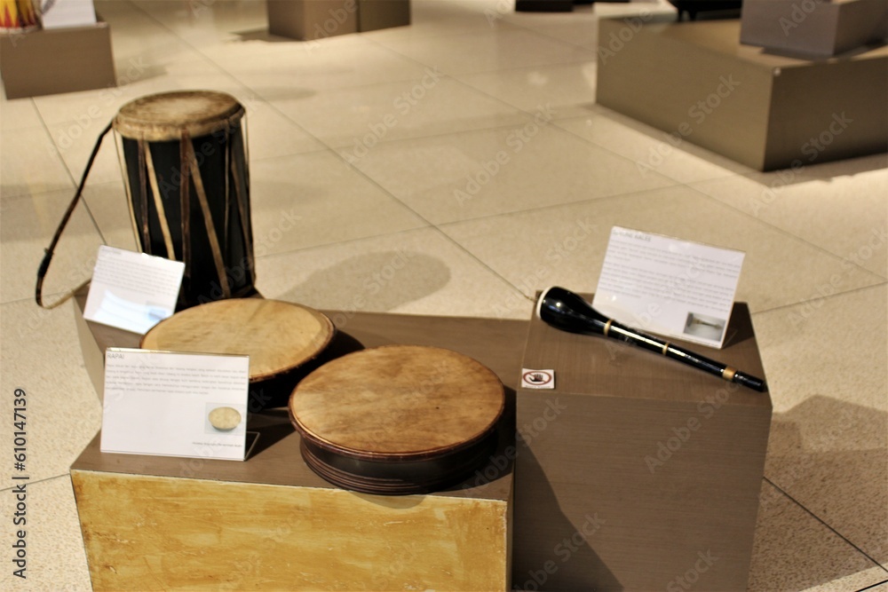 jakarta, indonesia23 april 2023 gendang musical instruments from