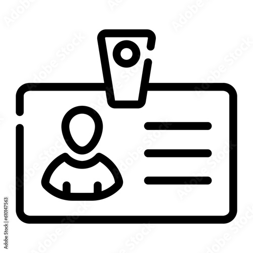 membership Line Icon