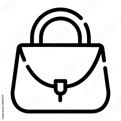 hand bag Line Icon