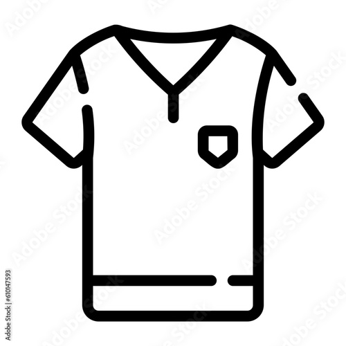 shirt Line Icon