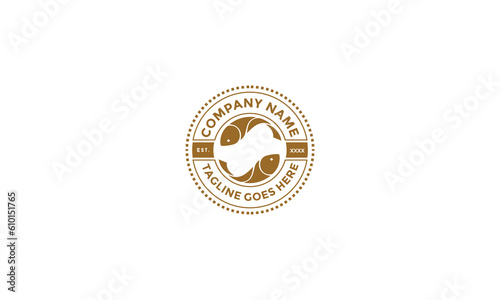 Fish Restaurant Logo Design. Seafood Restaurant Design. Fishing Logo Design. Fish company logo design