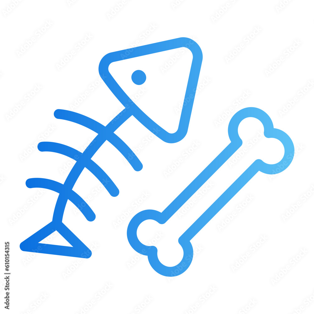 bones gradient icon