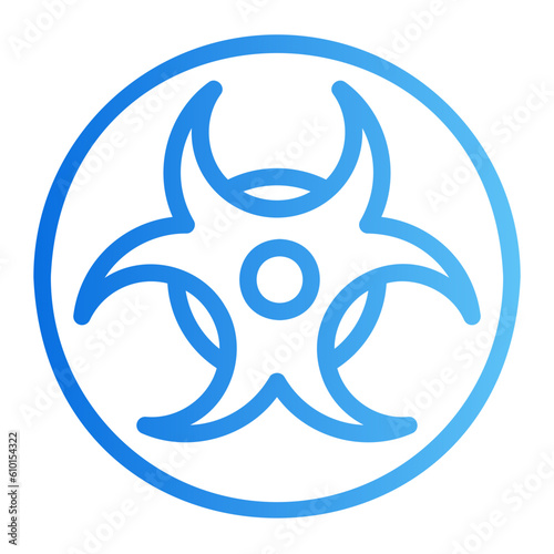 contamination gradient icon