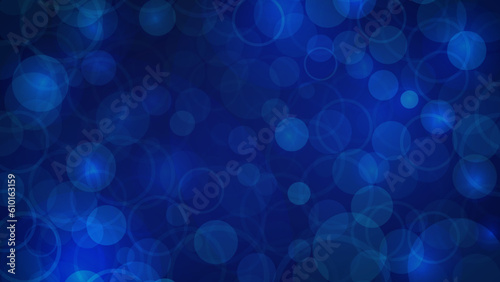 blue abstract bokeh light effect background