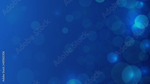 blue abstract bokeh light background 