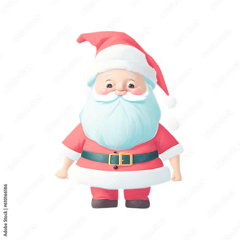santa claus isolated on white background santa claus isolated on white background