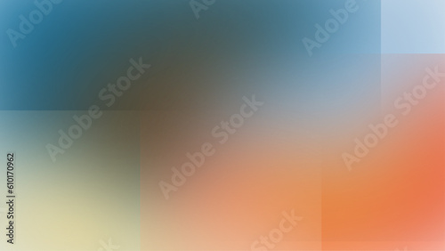 Minimalistic soft gradient background design. Contemporary art walllpaper with brigh neon blending colors. Retro futuristic style