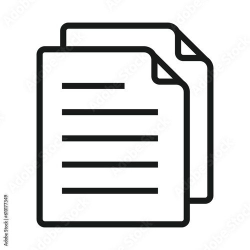 copy icon vector