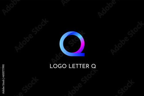 Letter q logo design