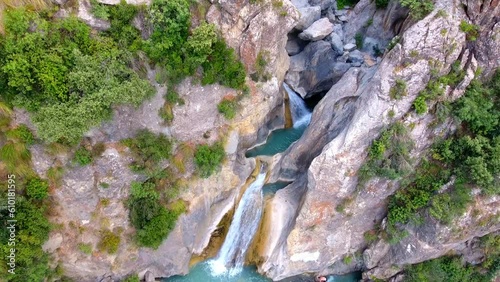 babour mountain waterfall in setif photo