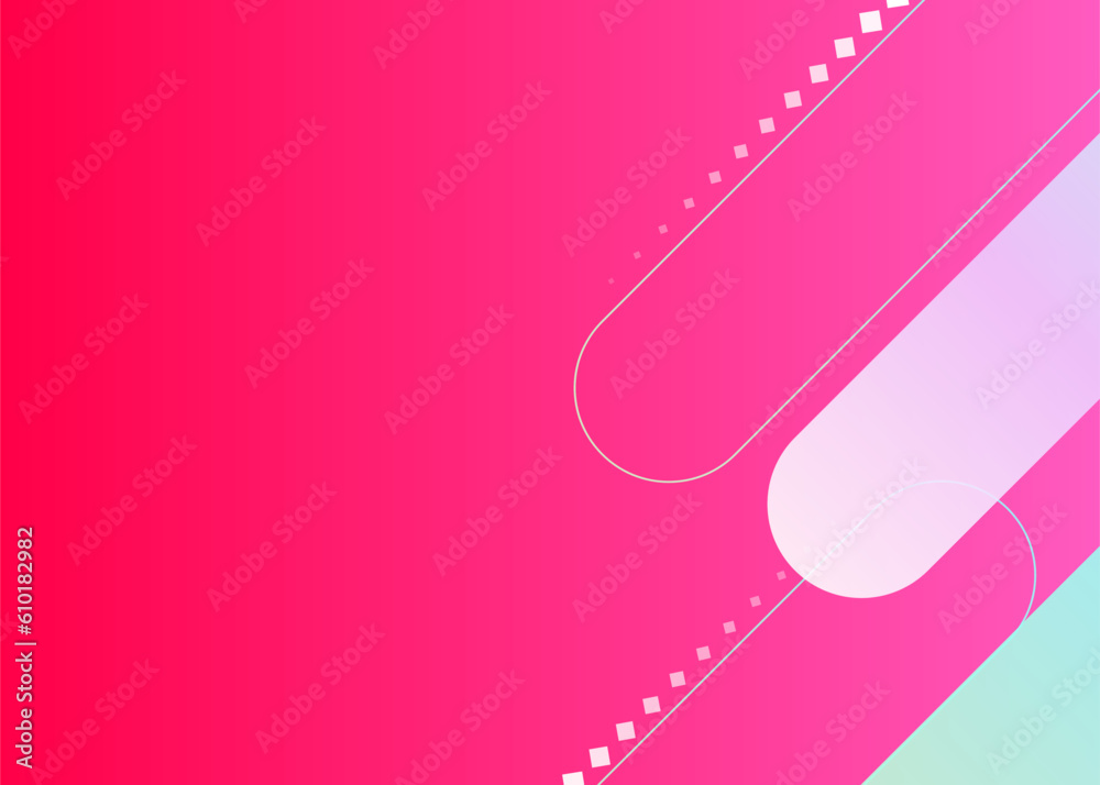 Fototapeta premium Abstract Background, Dynamic shapes composition