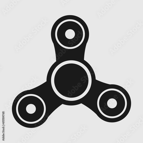 Fidget Spinner SVG Cut File, Fidget Spinner Silhouette,  Hand Spinner Svg,  Spinner Svg,