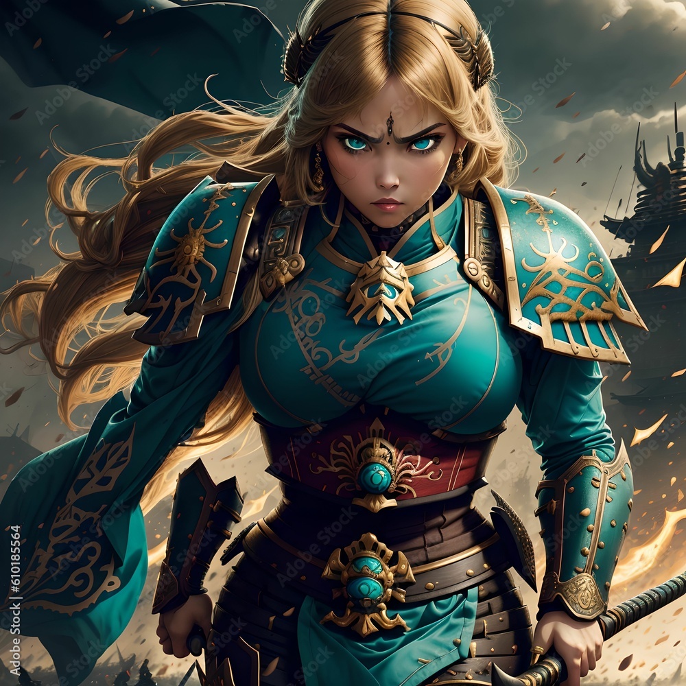 Fototapeta premium fantasy girl