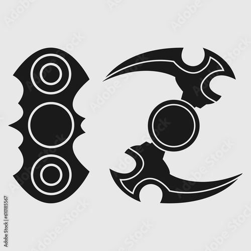 Fidget Spinner SVG Cut File, Fidget Spinner Silhouette,  Hand Spinner Svg,  Spinner Svg,