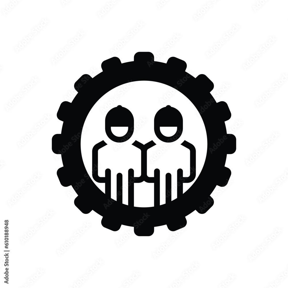 Black solid icon for operates Black solid icon for operates