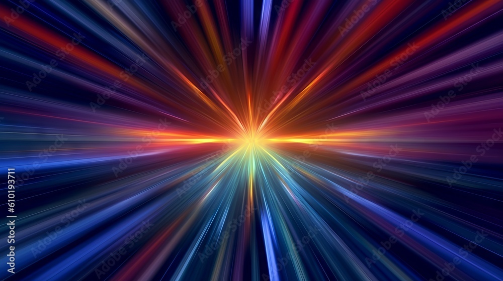 abstract background with rays