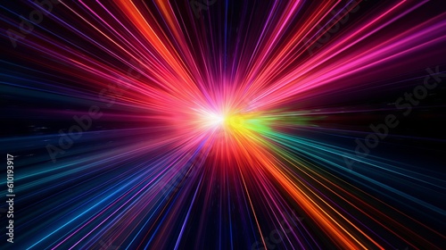 abstract background with rays