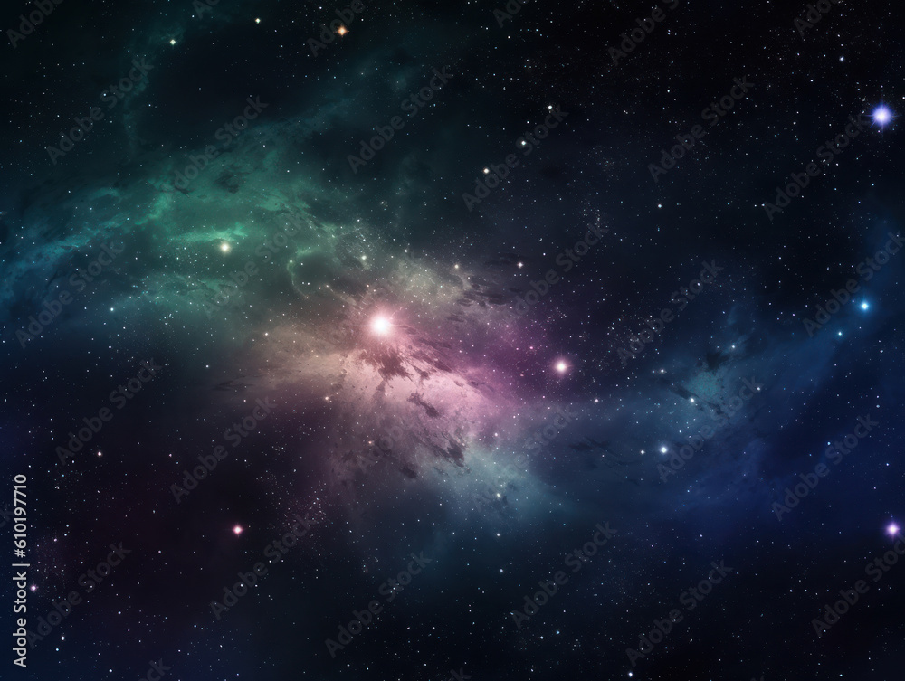 Night sky Universe filled with stars and nebula Galaxy abstract cosmos background. Created with Generative AI technology Night sky Universe filled with stars and nebula Galaxy abstract cosmos background. Created with Generative AI technology