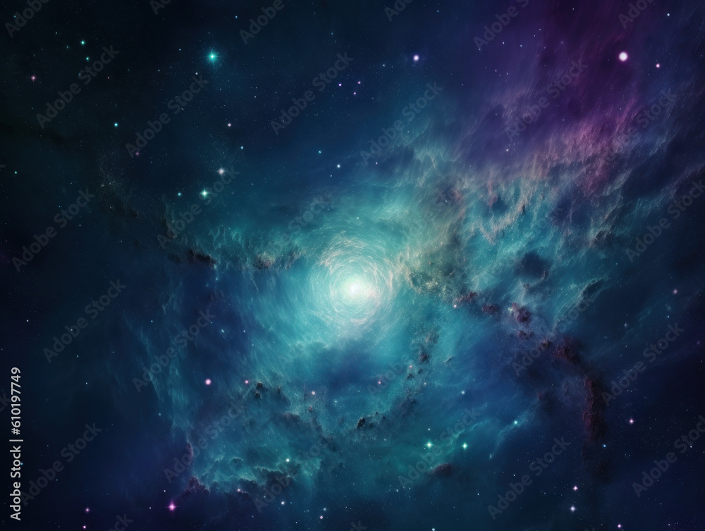 Night sky Universe filled with stars and nebula Galaxy abstract cosmos background. Created with Generative AI technology Night sky Universe filled with stars and nebula Galaxy abstract cosmos background. Created with Generative AI technology
