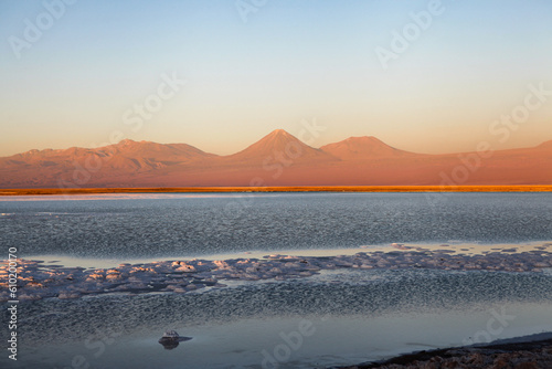 Licancabur Volcano from Salar de Atacama in Chile