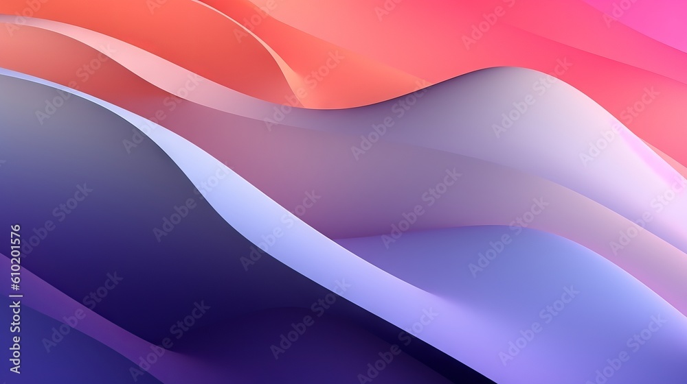 Obraz premium colorful abstract background with waves