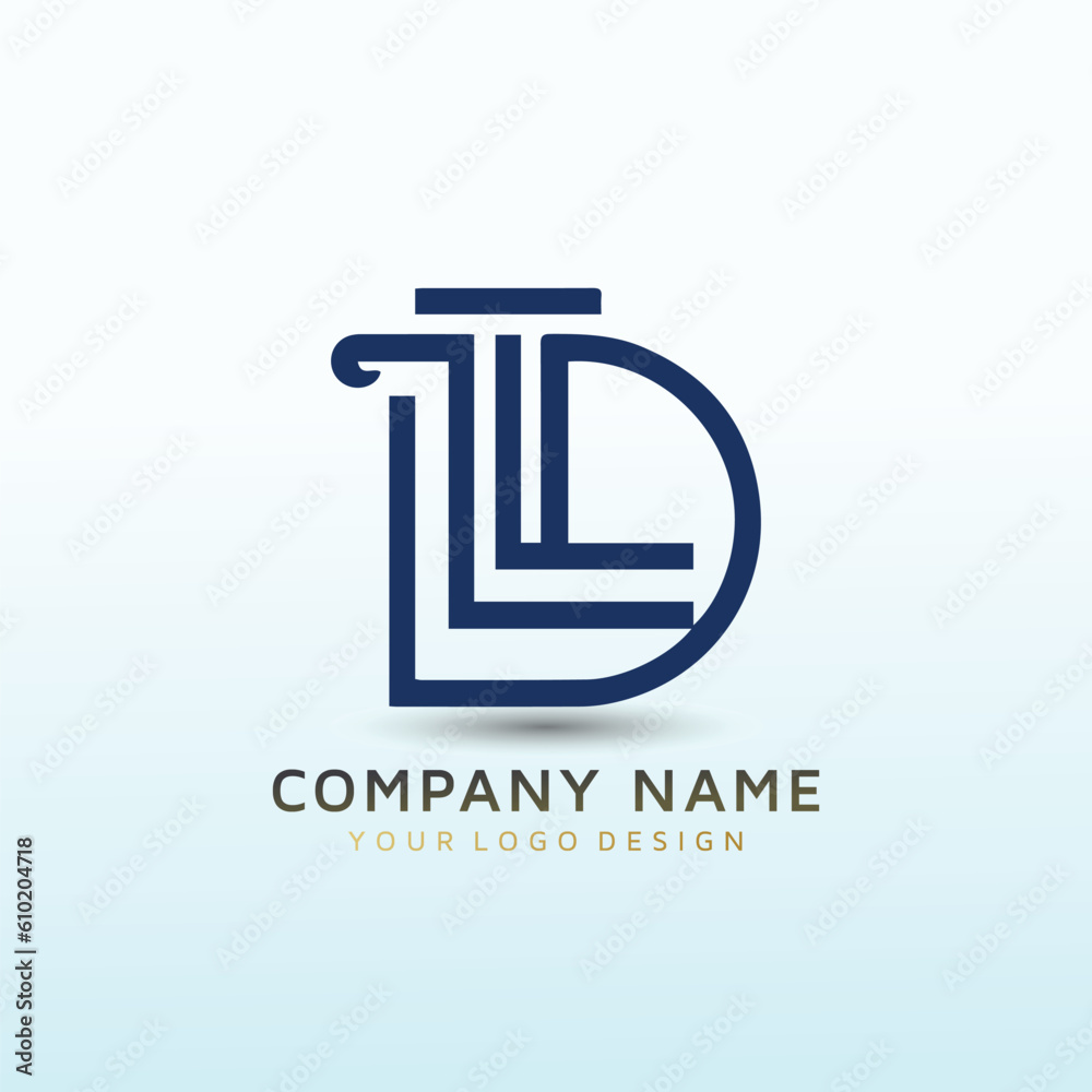 Law Firm looking for simple and sleek looking logo DL Law Firm looking for simple and sleek looking logo DL