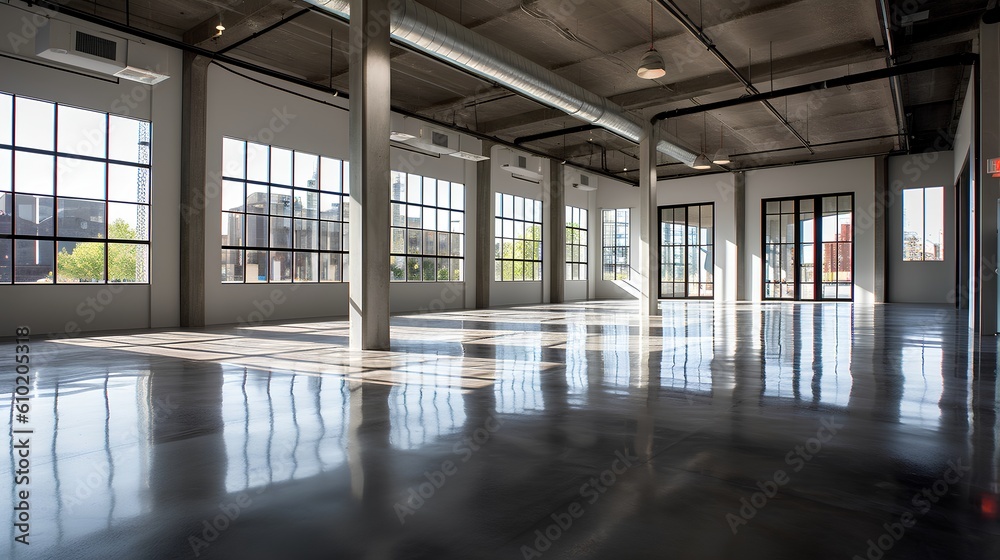 Empty Industrial Space Interior Open Unoccupied Space And Photo Inspiration
