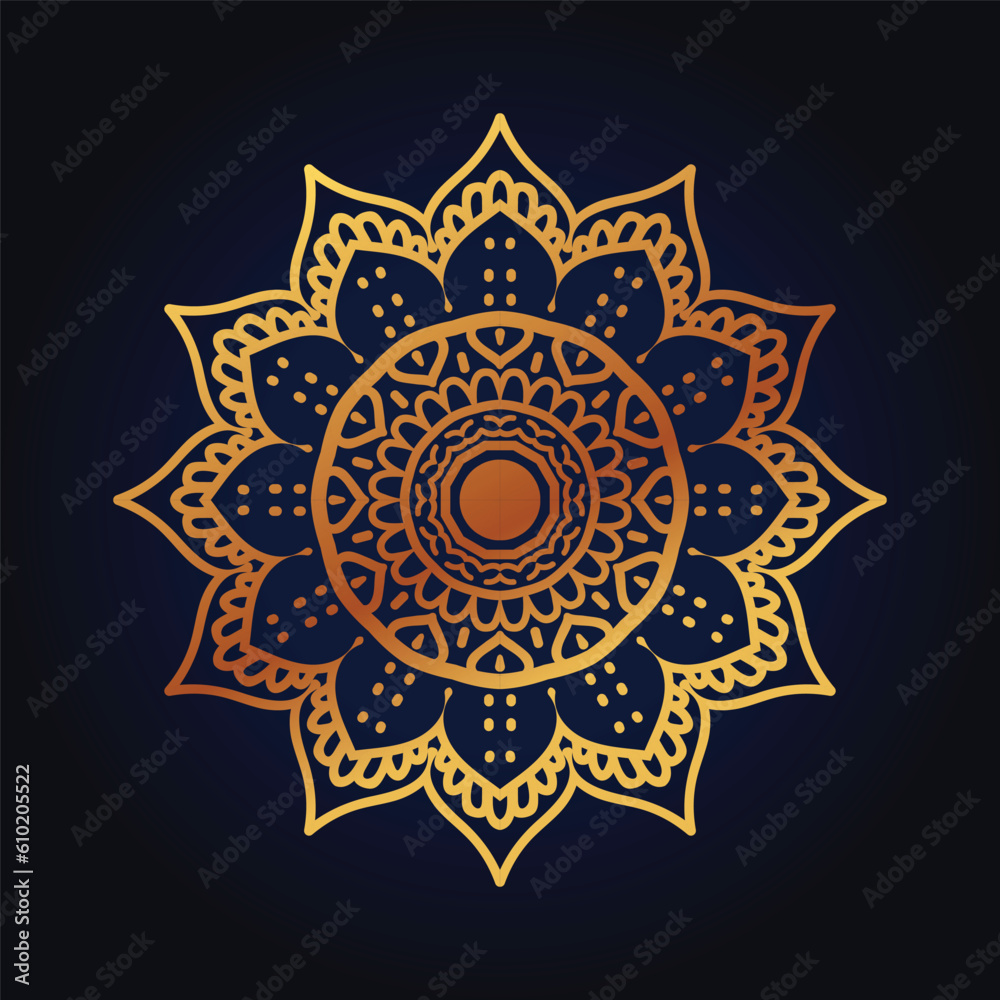 Mandala Design, Free Vector Mandala Design