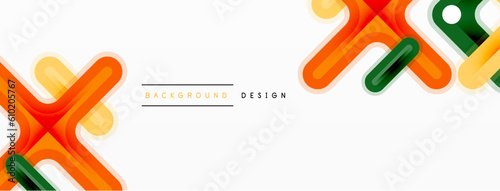 Cross line background minimal geometric template. Design for wallpaper, banner, background, landing page, wall art, invitation, prints, posters