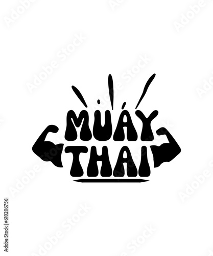 muay thai svg design