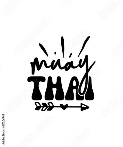 muay thai- svg design