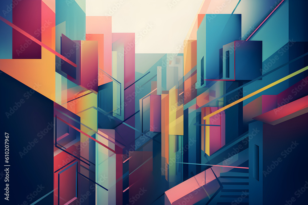 abstract urban graphic background with squares abstract urban graphic background with squares