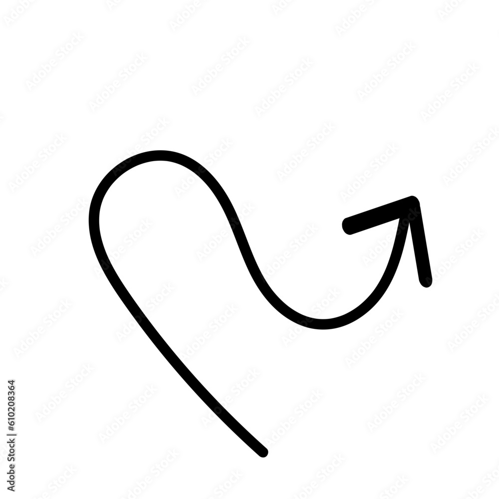 Abstract Line Arrow Abstract Line Arrow
