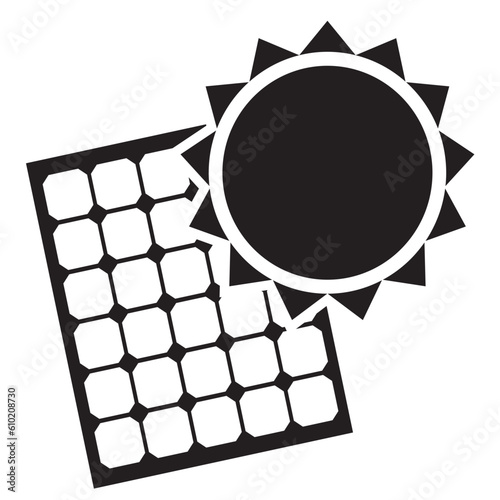 Solarzelle, Solar, Symbol, Icon, Grafik