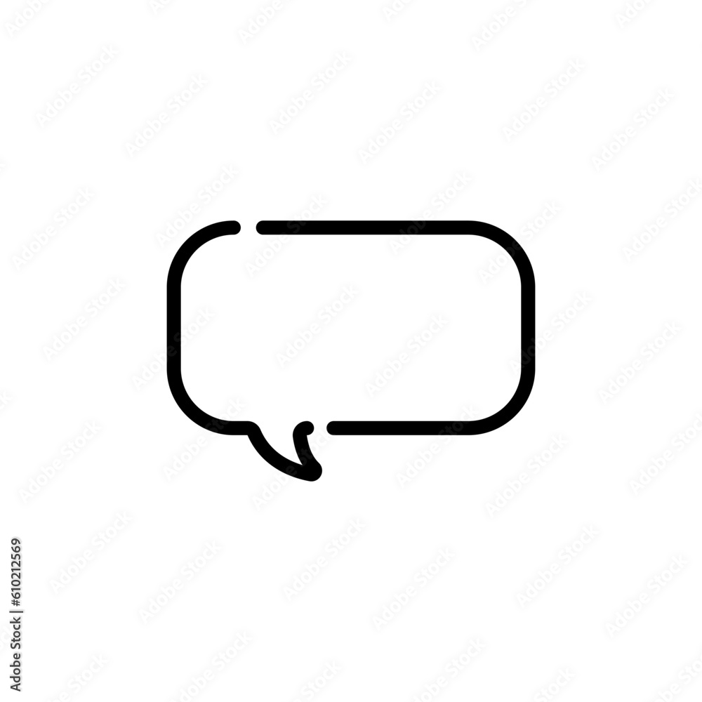 Naklejka premium communication bubble speech sign symbol vector