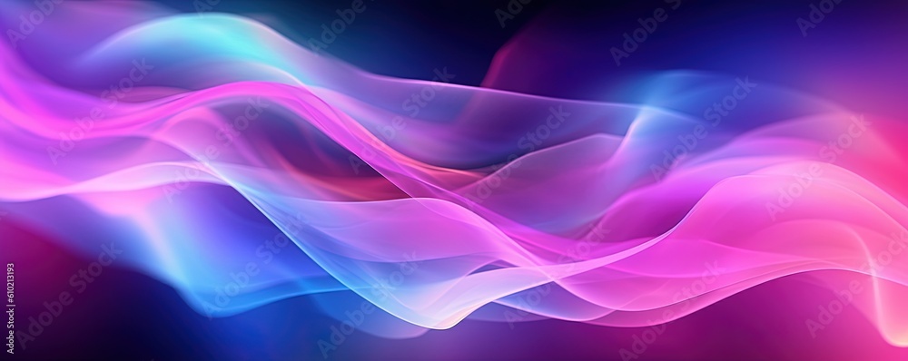 abstract futuristic background with gold PINK blue glowing neon moving high speed wave lines and bokeh lights. Data transfer concept Fantastic wallpaper, Ai Generative abstract futuristic background with gold PINK blue glowing neon moving high speed wave lines and bokeh lights. Data transfer concept Fantastic wallpaper, Ai Generative