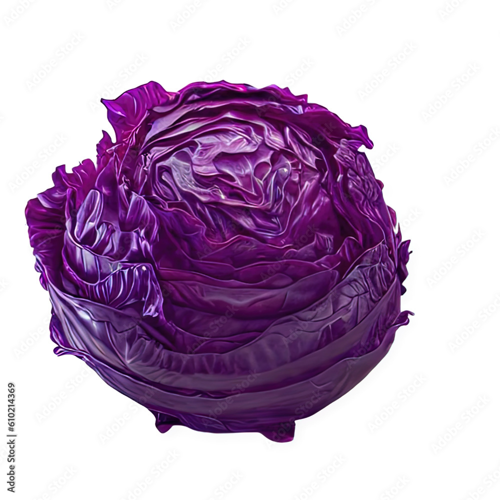 red cabbage white background red cabbage white background